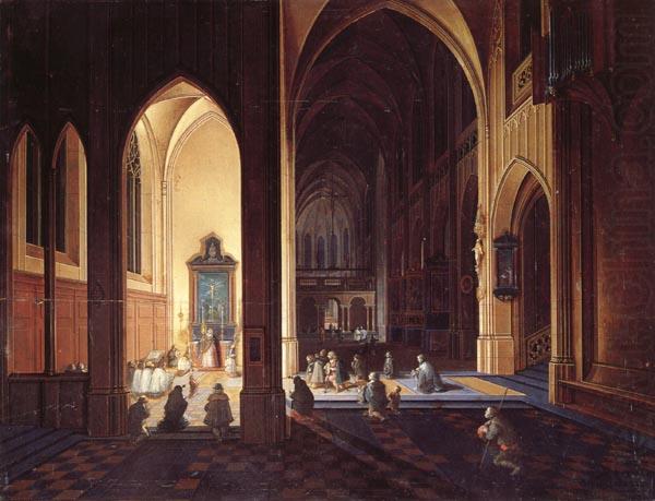 Interio of a Gothic Church, Neeffs, Peter the Elder